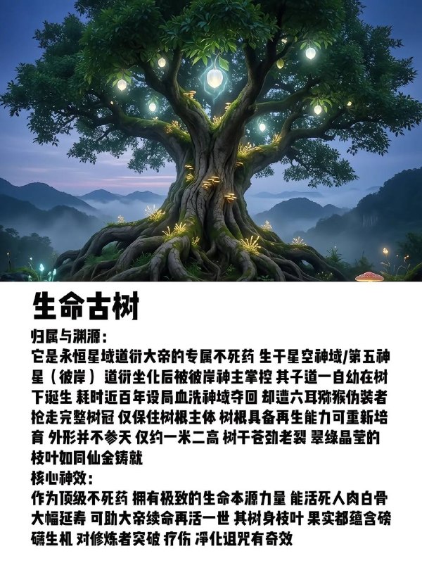 遮天不死药