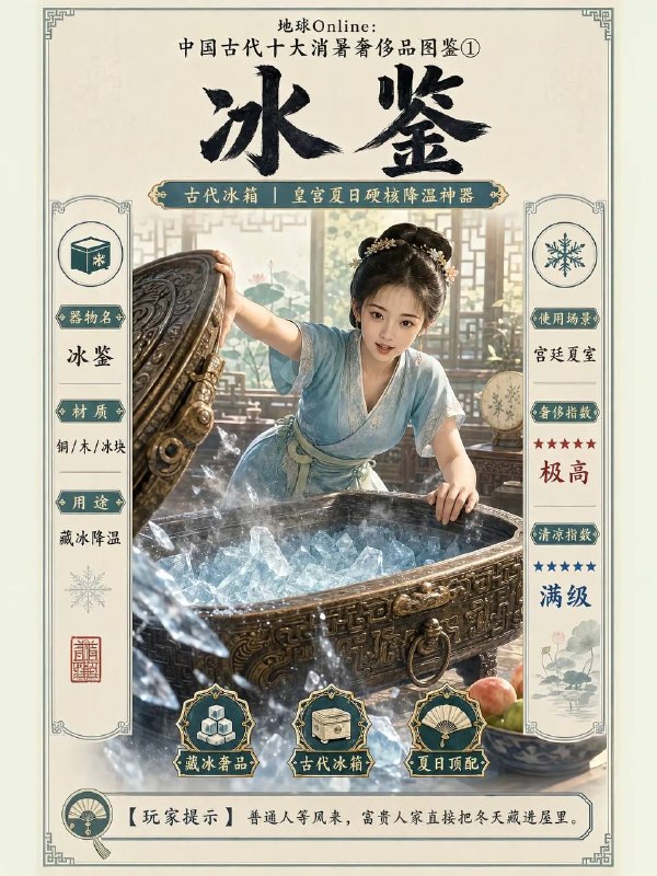 古代消暑的奢侈品