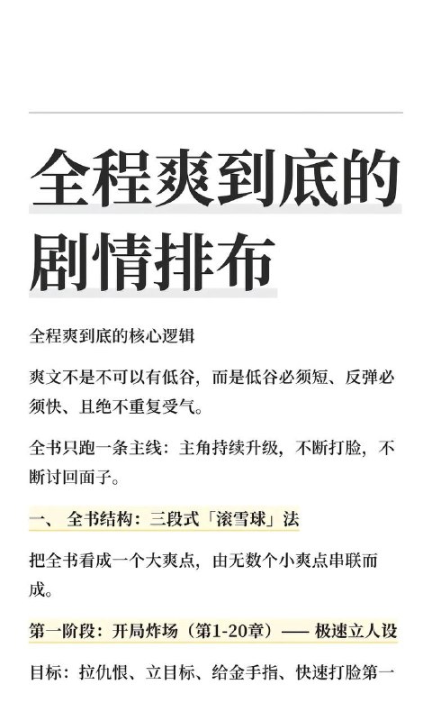 爽文剧情