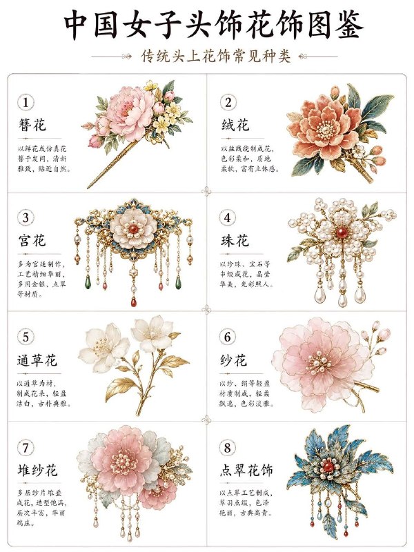 头饰花饰