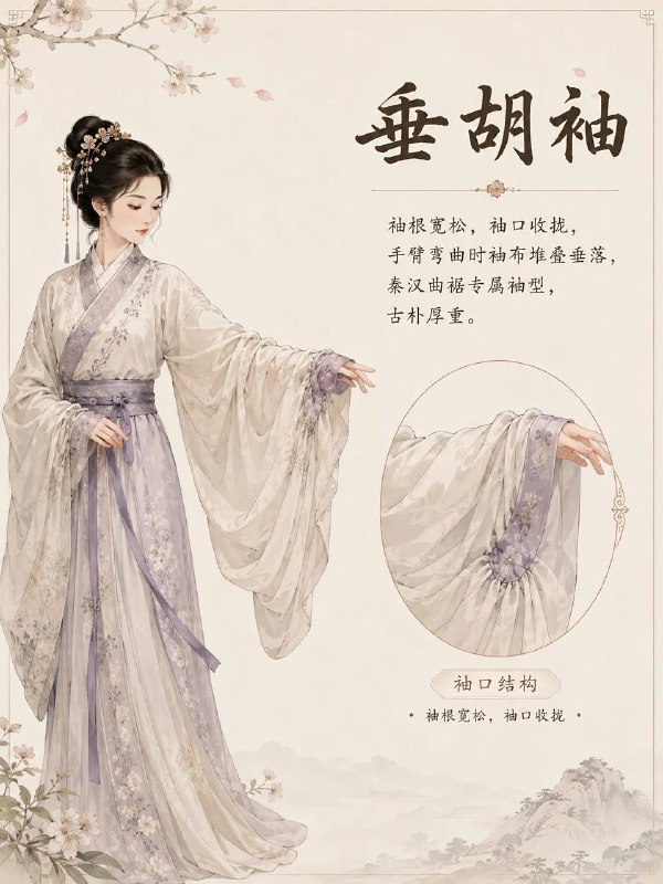 古代女子衣袖盘点