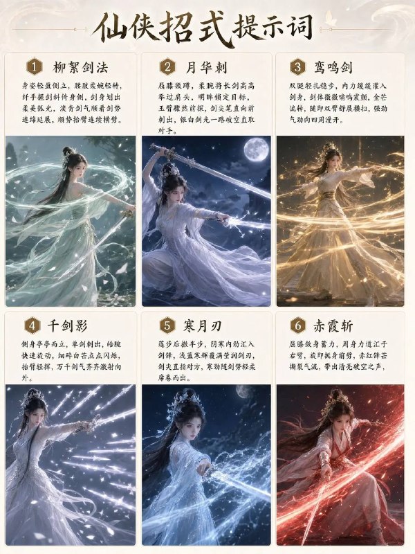 仙侠招式