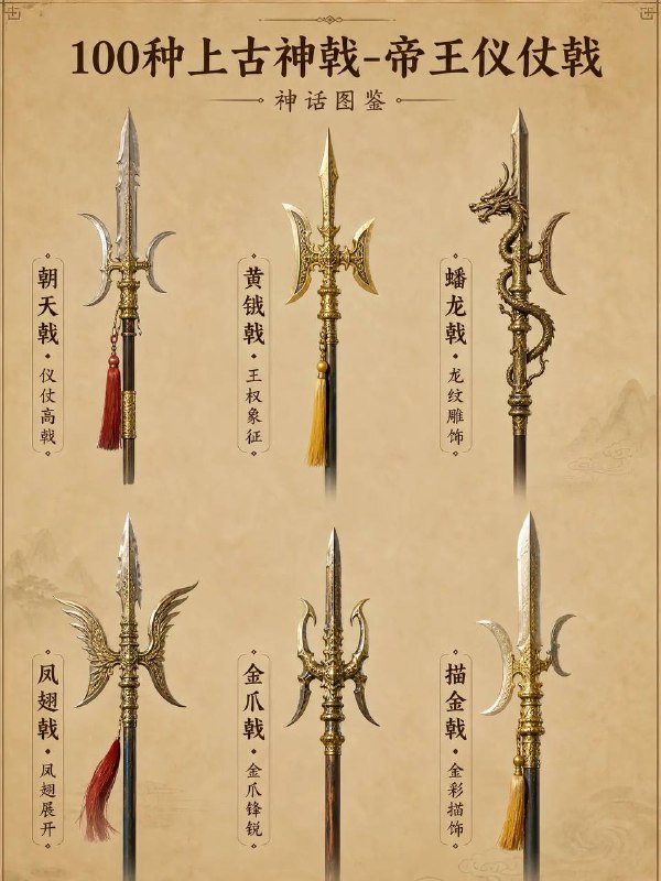 100 种上古神戟