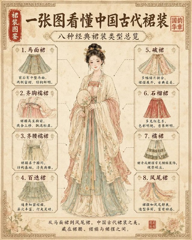 古代裙装