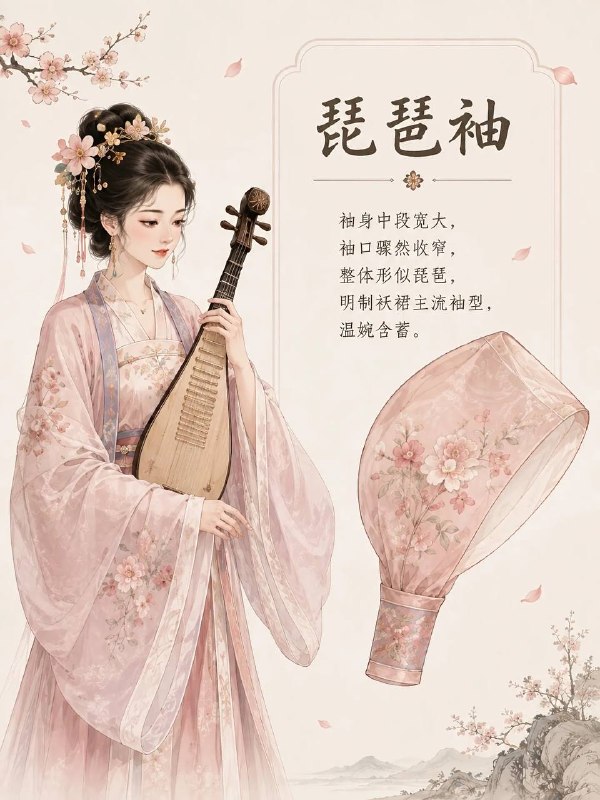 古代女子衣袖盘点