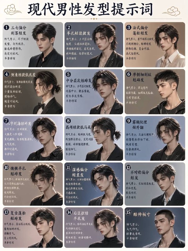 男性发型