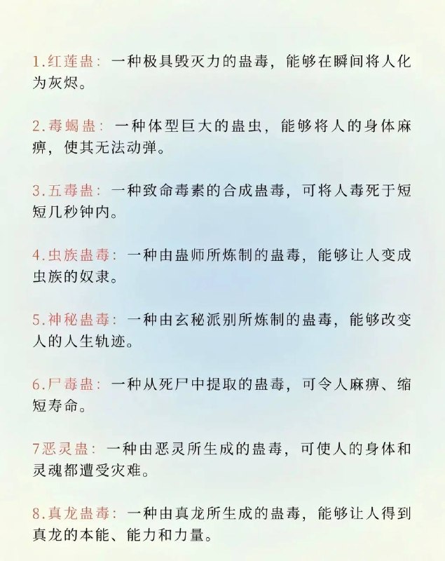 苗疆蛊术