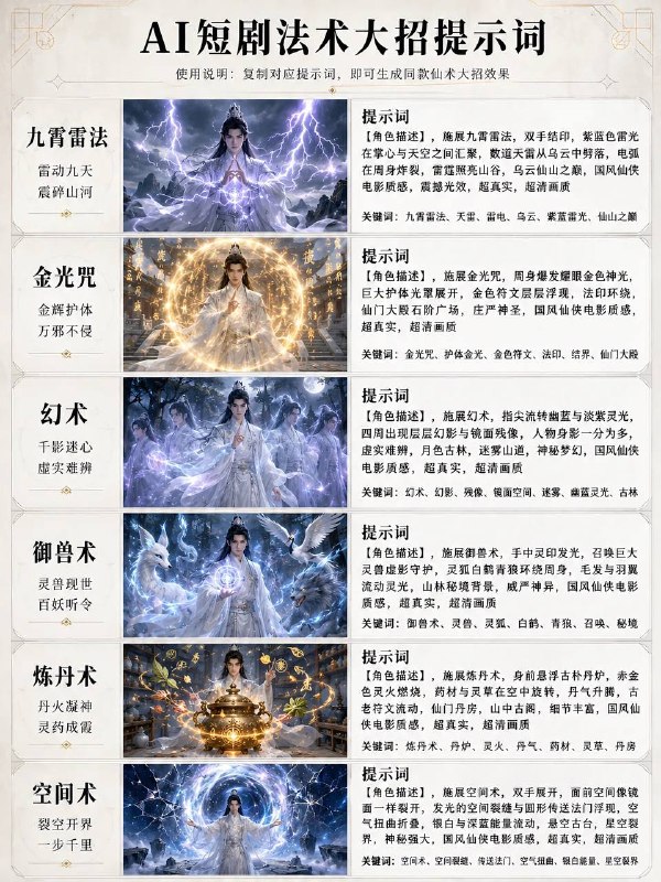 短剧法术