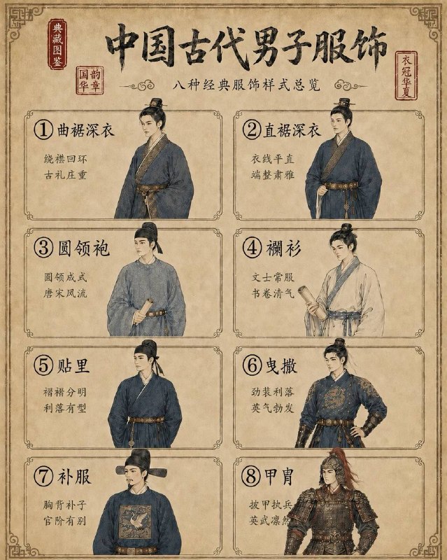 古代男子服饰