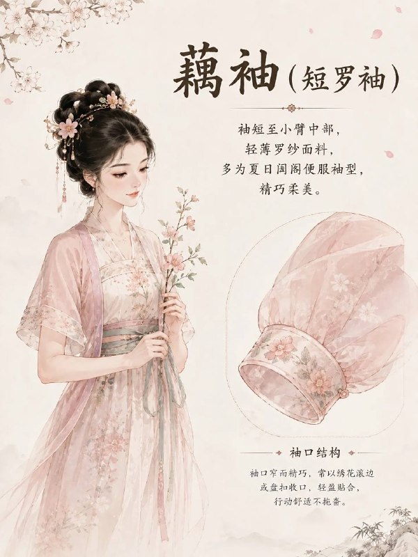古代女子衣袖盘点