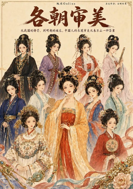 各朝审美