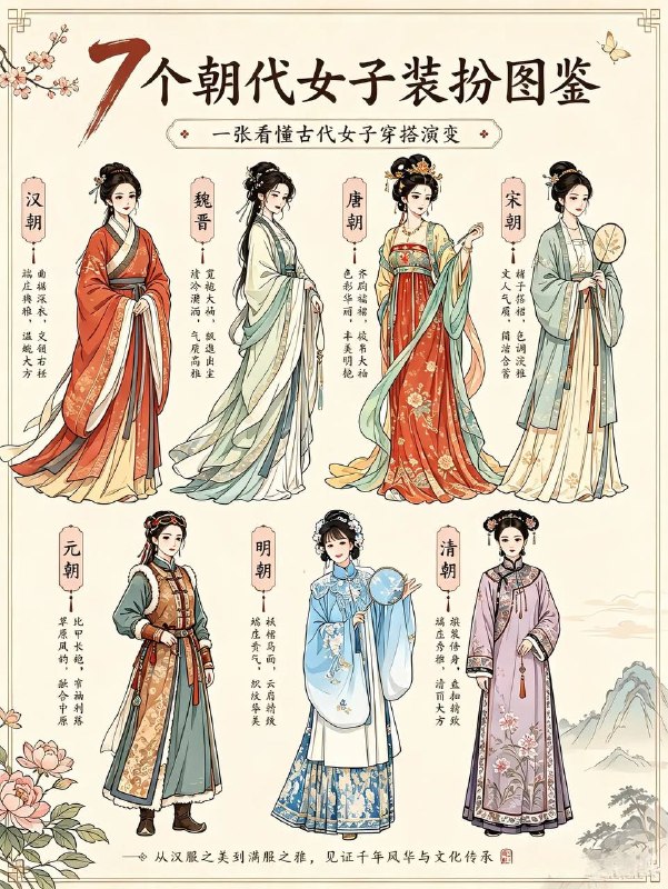七朝装扮图