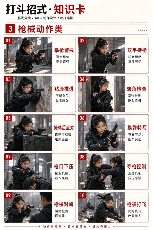 打斗招式