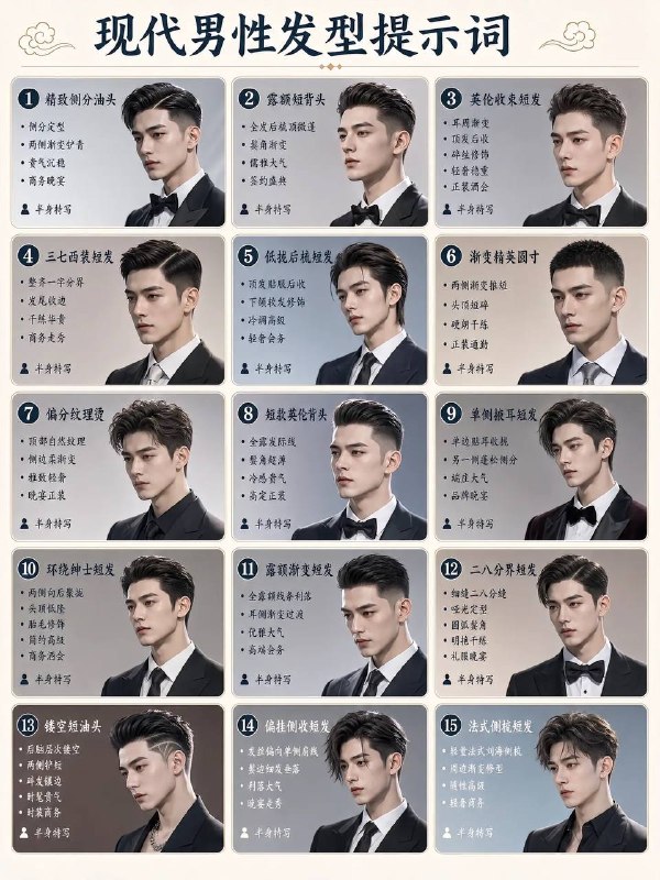 男性发型