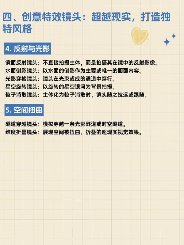 运镜术语