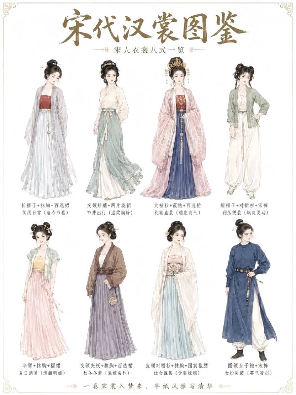 宋代汉服图鉴
