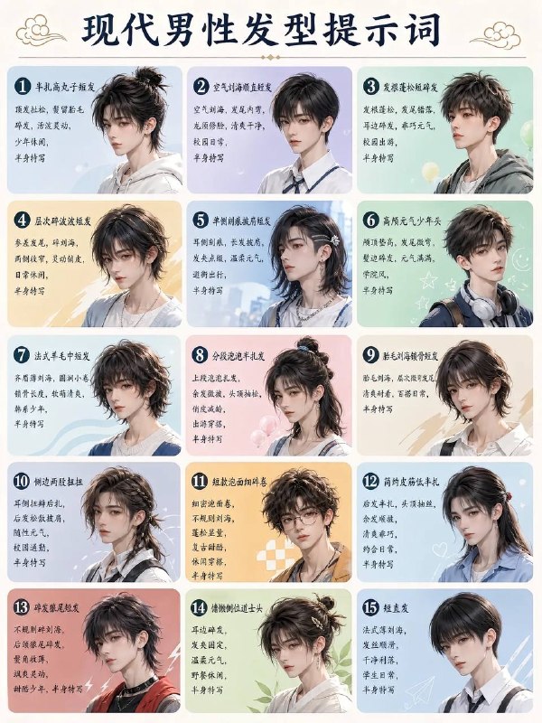 男性发型
