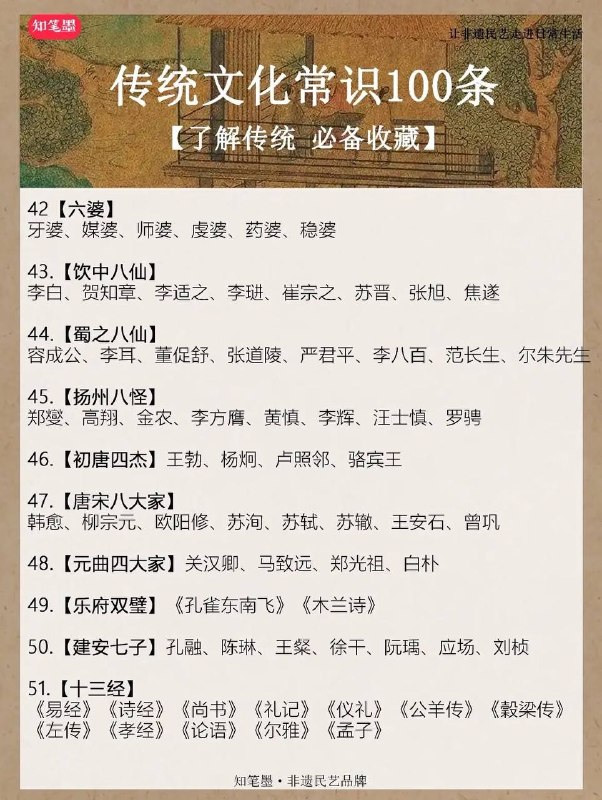 传统文化知识