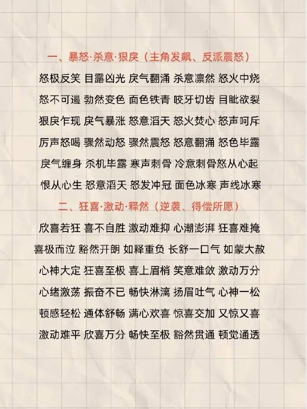 高频替换词