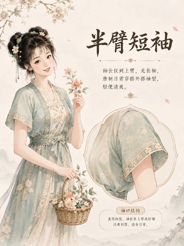 古代女子衣袖盘点
