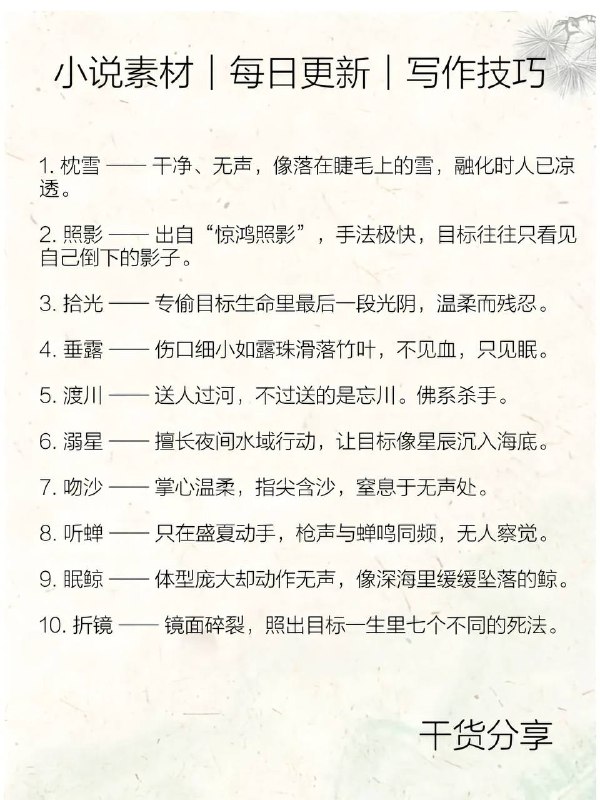 杀手代号