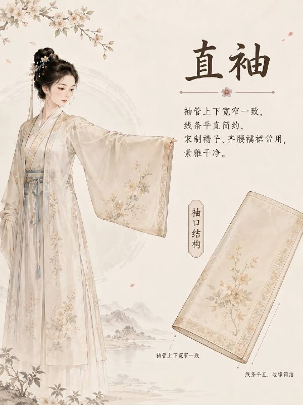 古代女子衣袖盘点