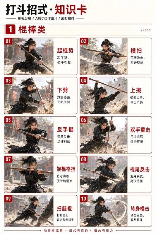 打斗招式