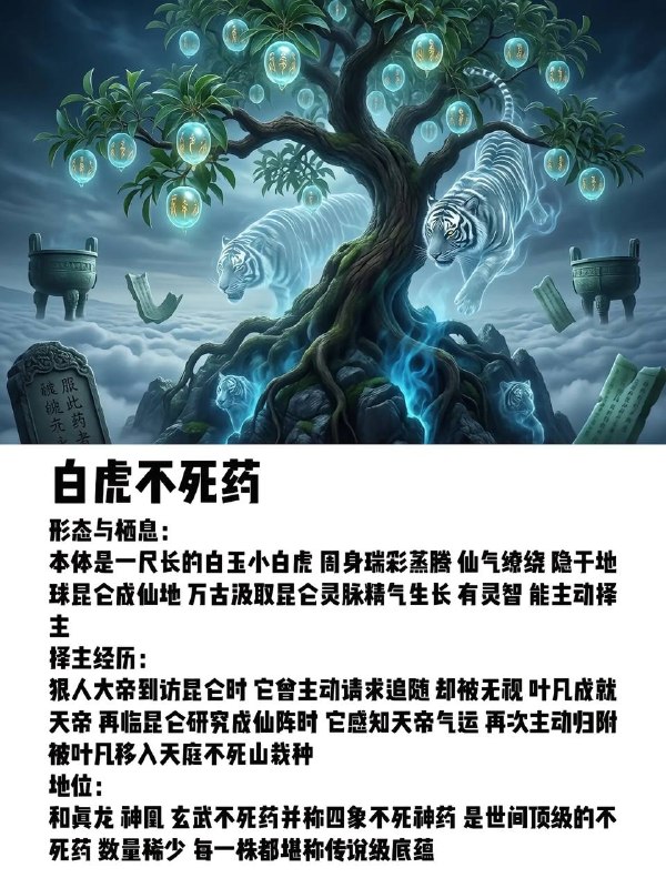 遮天不死药