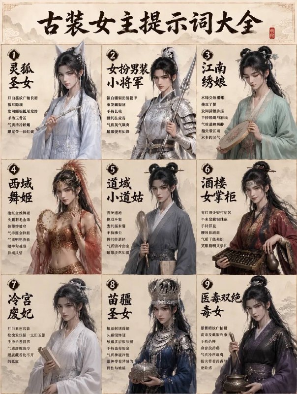 古装女主