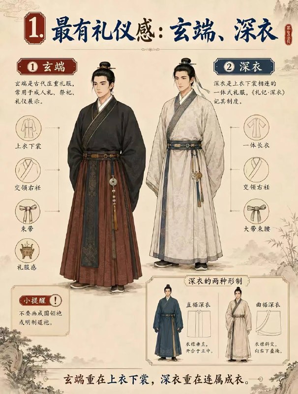 男生能穿的汉服