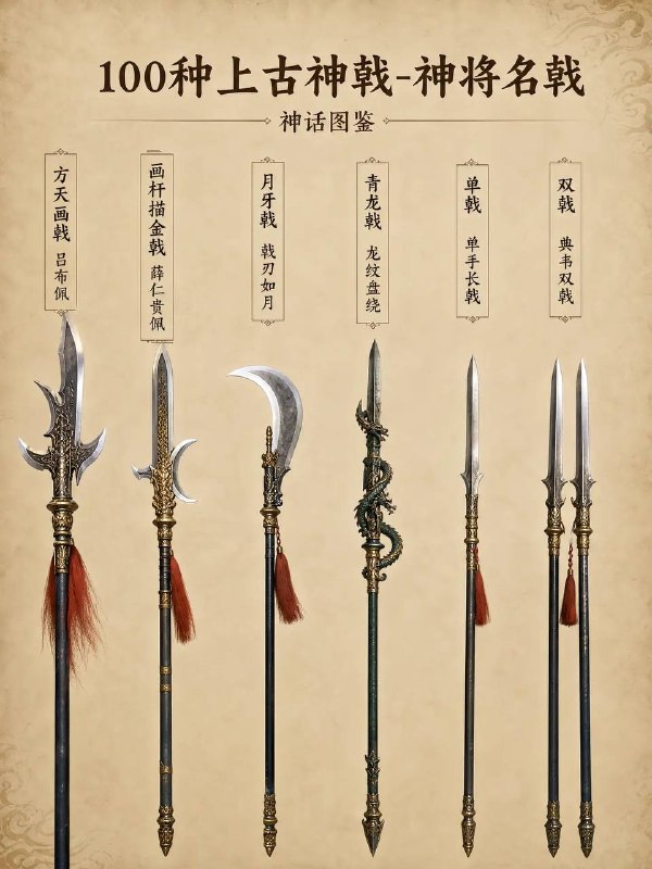 100 种上古神戟