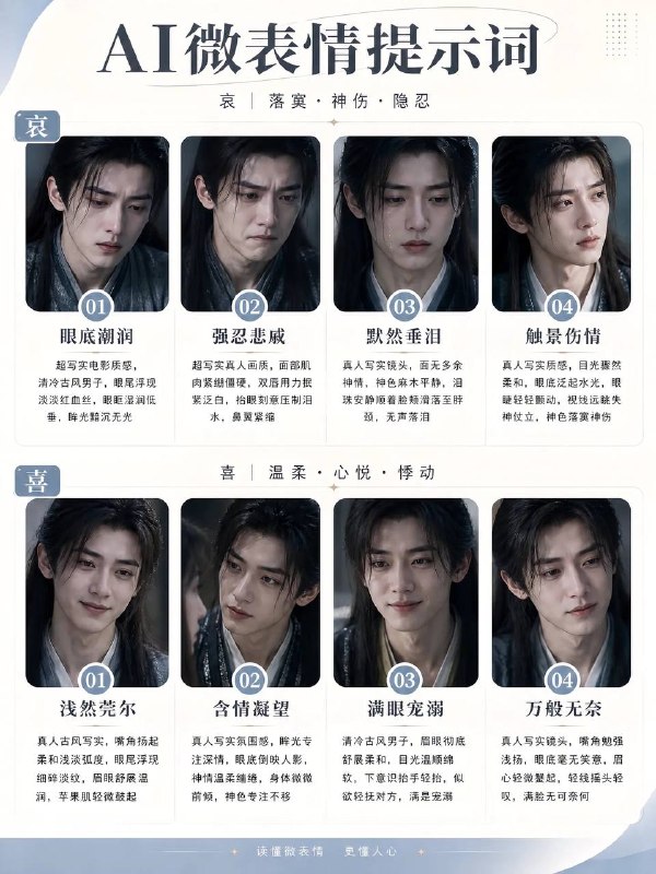 古风美人表情