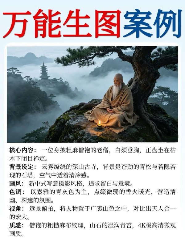 AI 生图公式