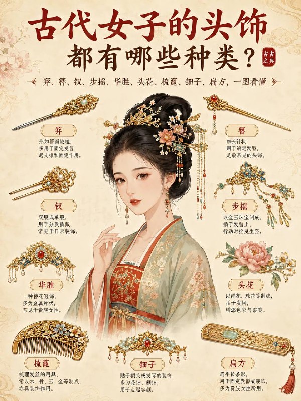 古代头饰