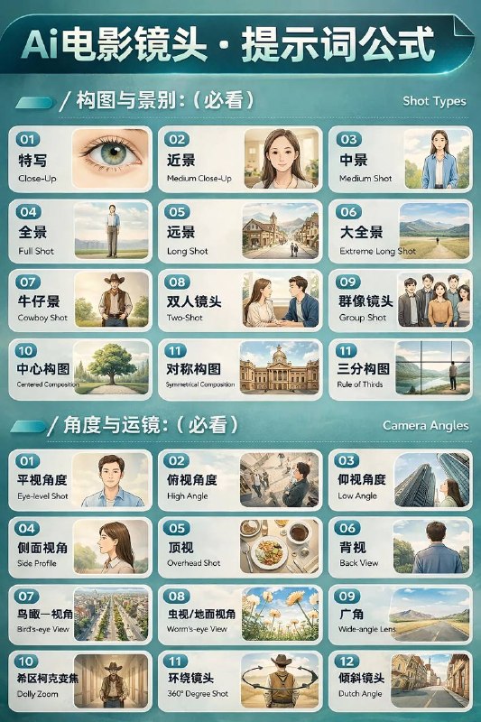 AI 电影镜头
