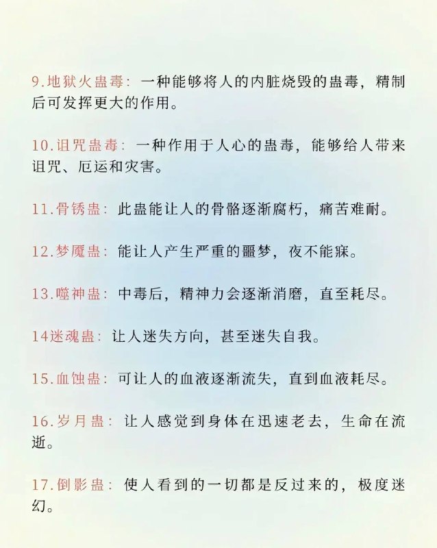 苗疆蛊术