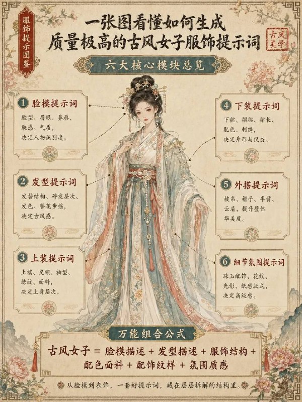 古代女子服饰