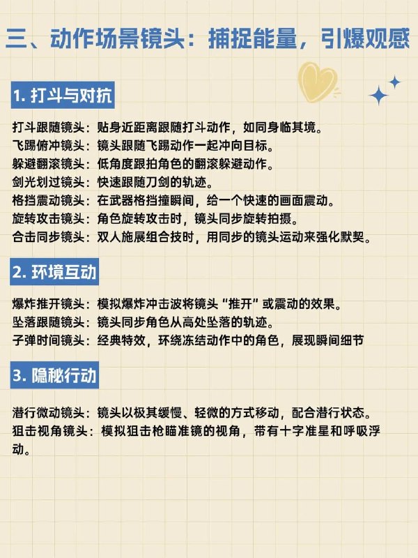 运镜术语
