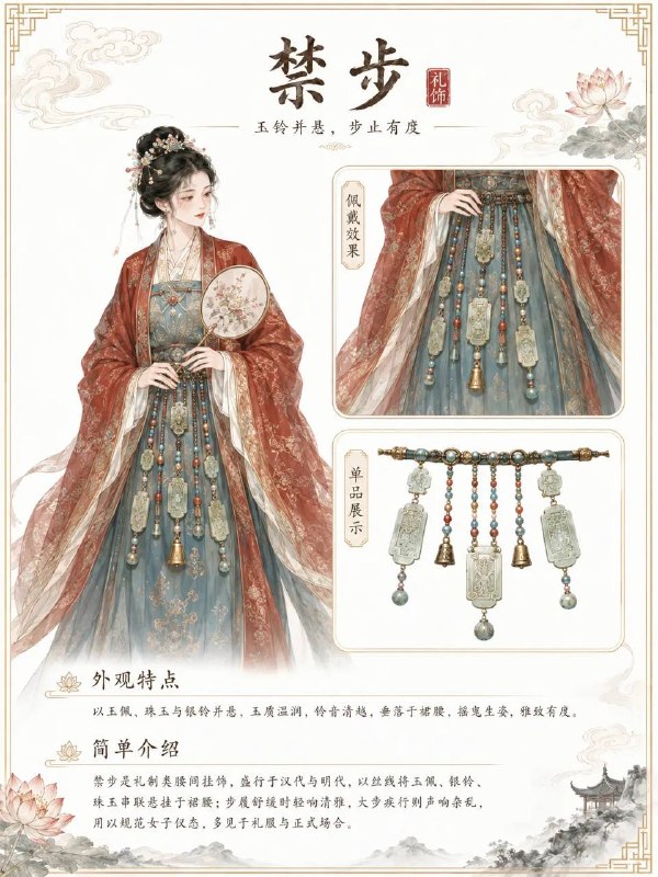 女子腰饰