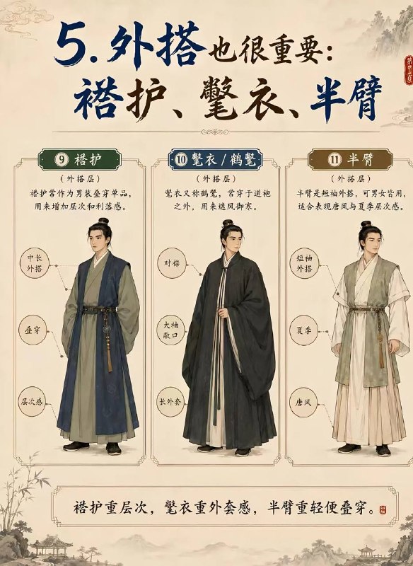 男生能穿的汉服