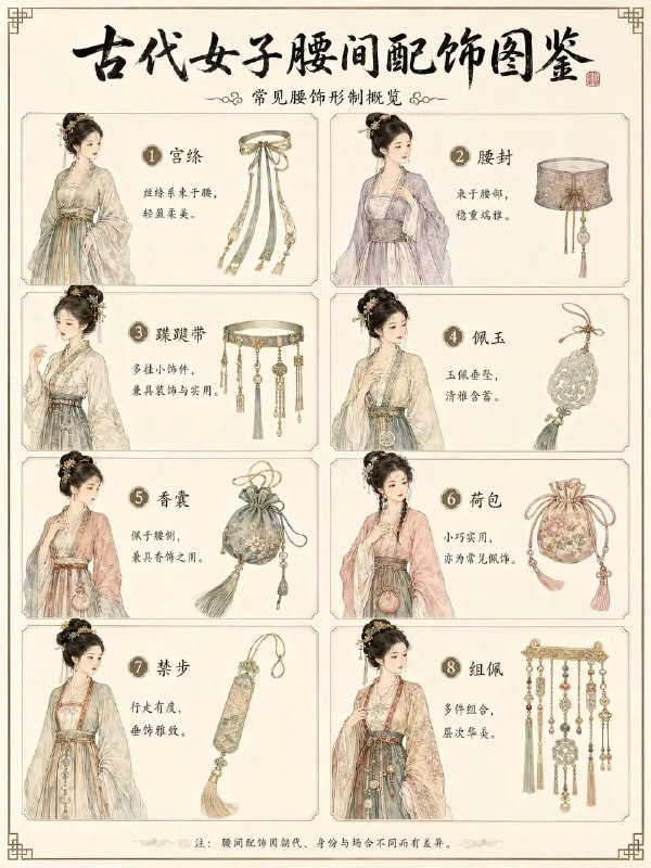 古代腰间配饰