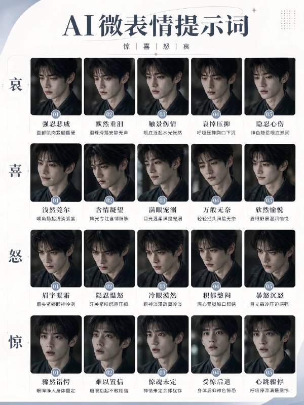 古风美人表情