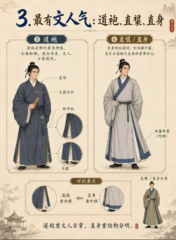 男生能穿的汉服
